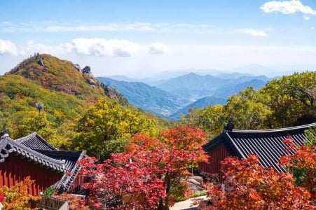 TOP 7 Ngọn Núi Hàn Quốc đẹp, nổi tiếng bạn nên khám phá 14 Núi Jirisan
