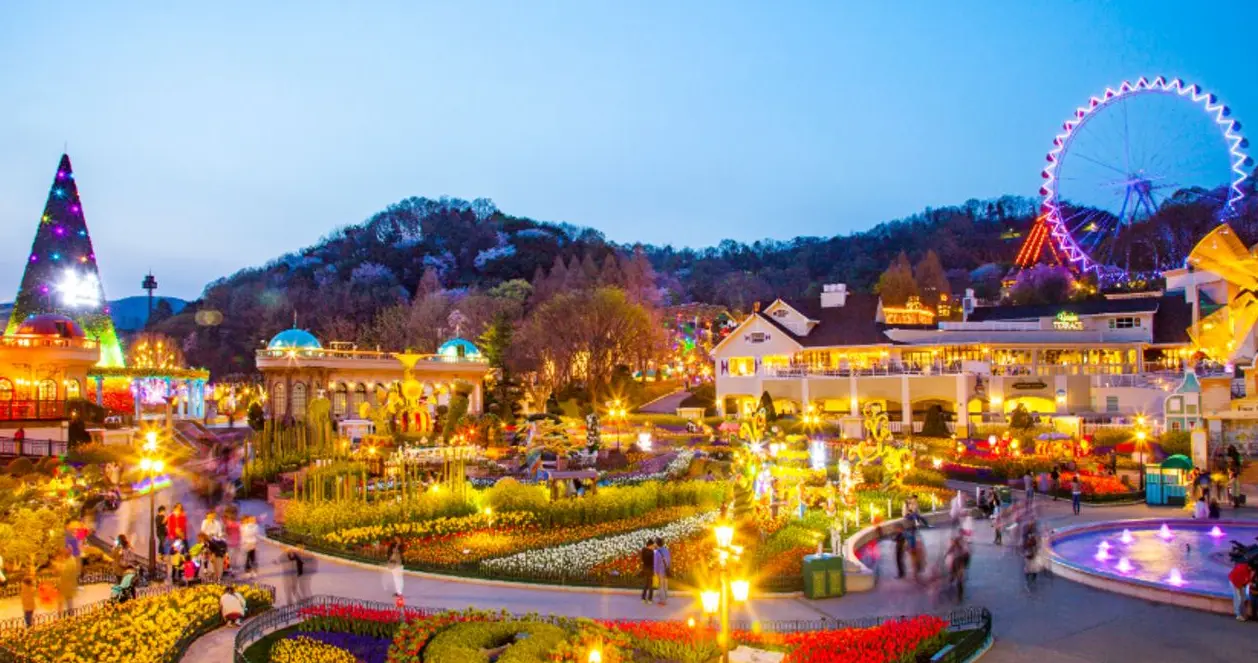 Công Viên Giải Trí Liên Hợp Everland Hàn Quốc với nhiều trò chơi hấp dẫn 3 CONG VIEN EVERLAND