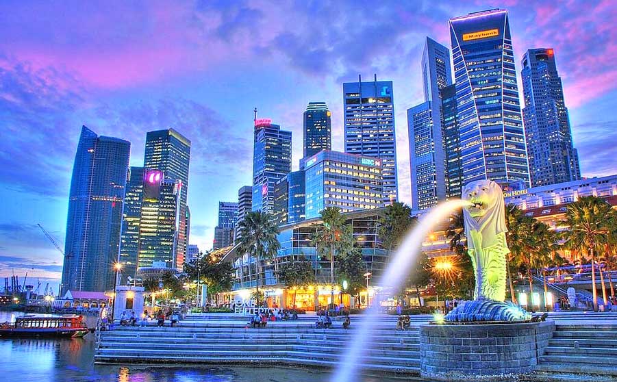 Khám Phá Thiên Đường Ẩm Thực Đa Văn Hóa Tại Singapore 1 cong vien merlion 2